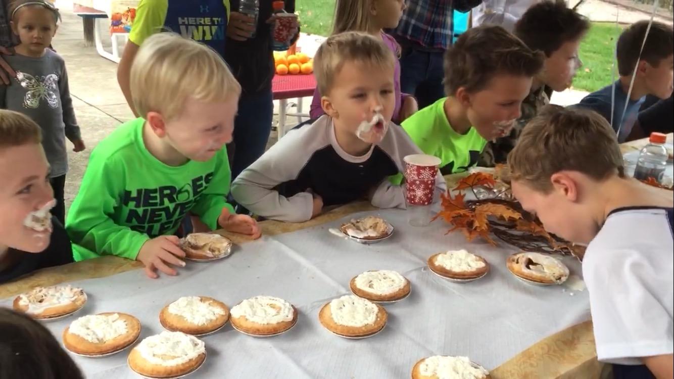 Pie eating contest